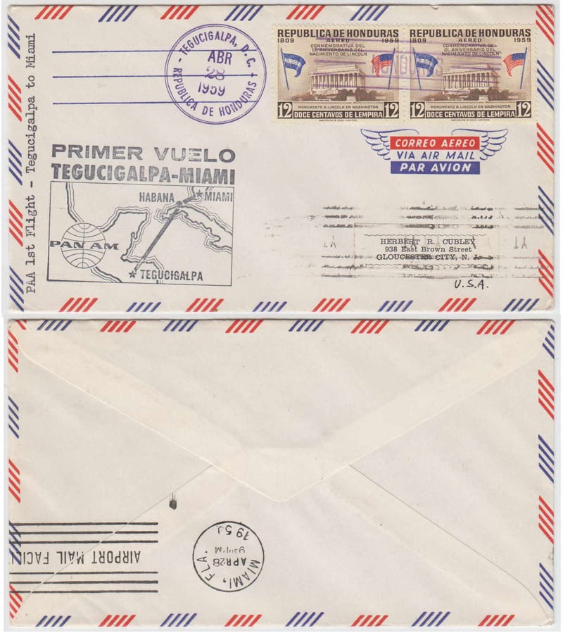 Honduras 1959 — Apr28