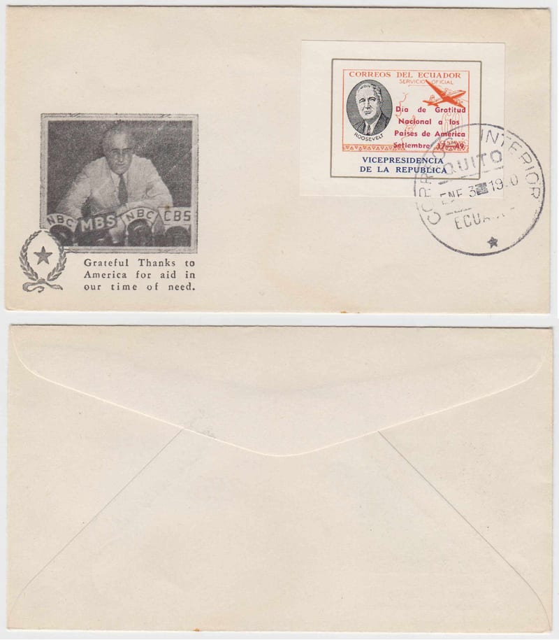 Ecuador 1950 — Ene3