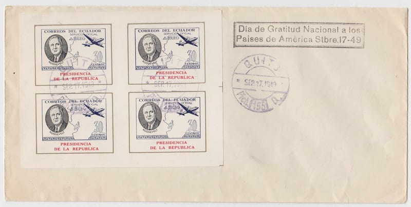 Ecuador 1949 — Sep 16 & 17