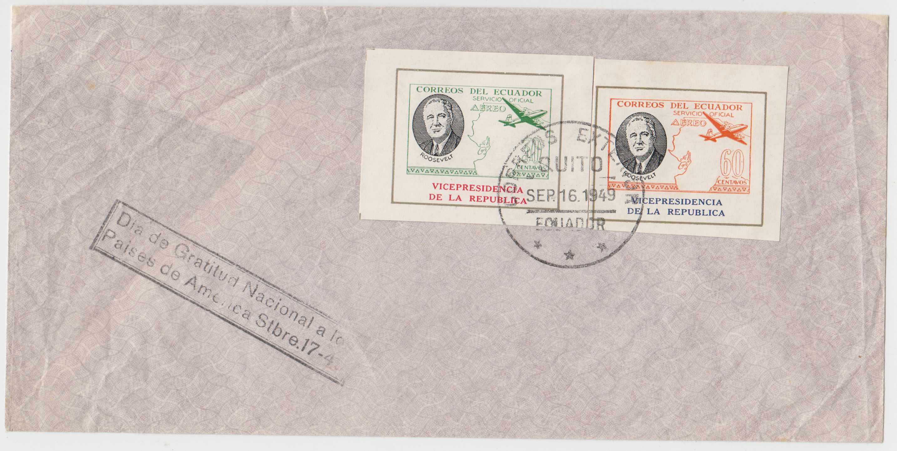 Ecuador 1949 — Sep 16 & 17