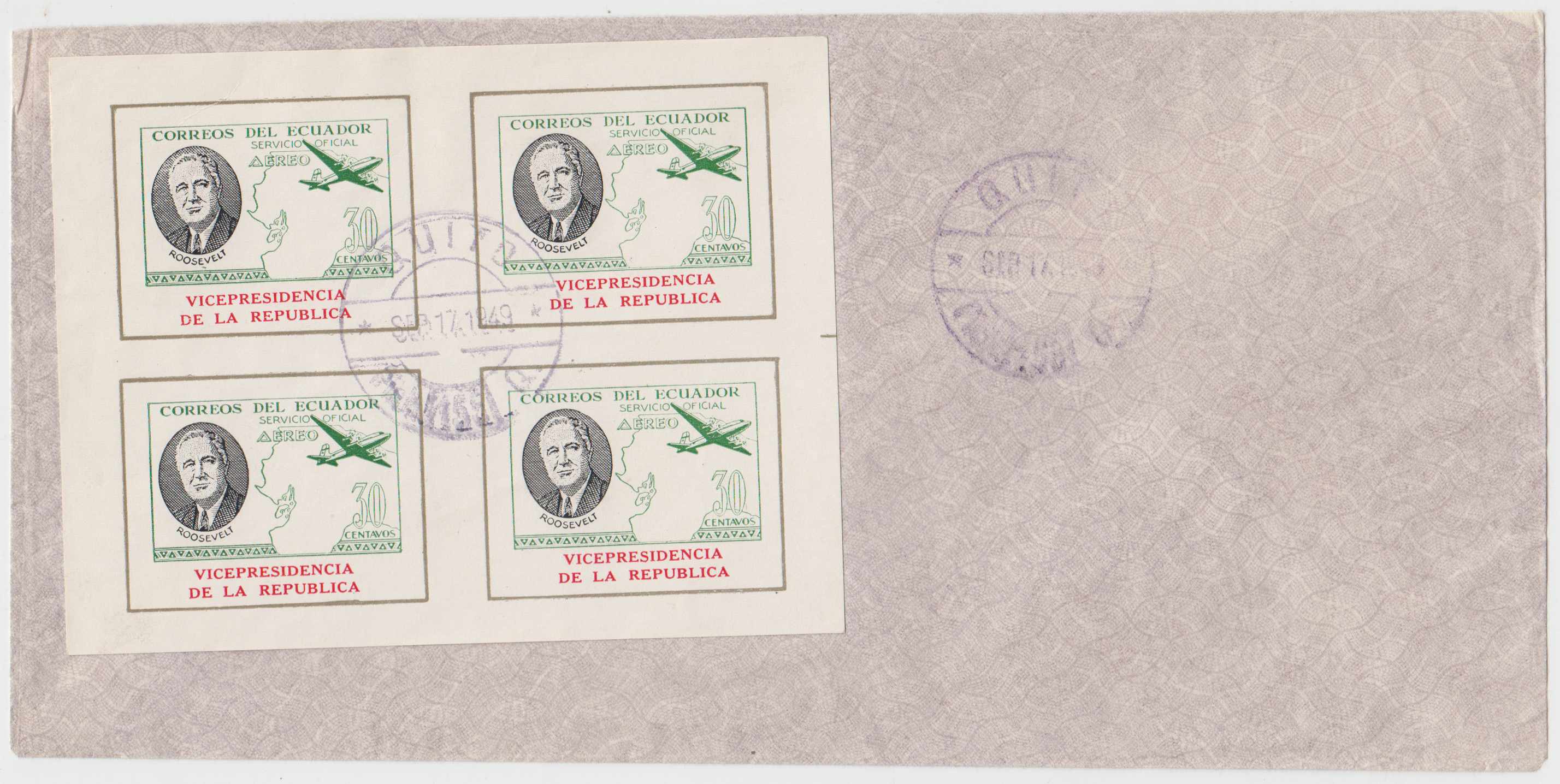 Ecuador 1949 — Sep 16 & 17