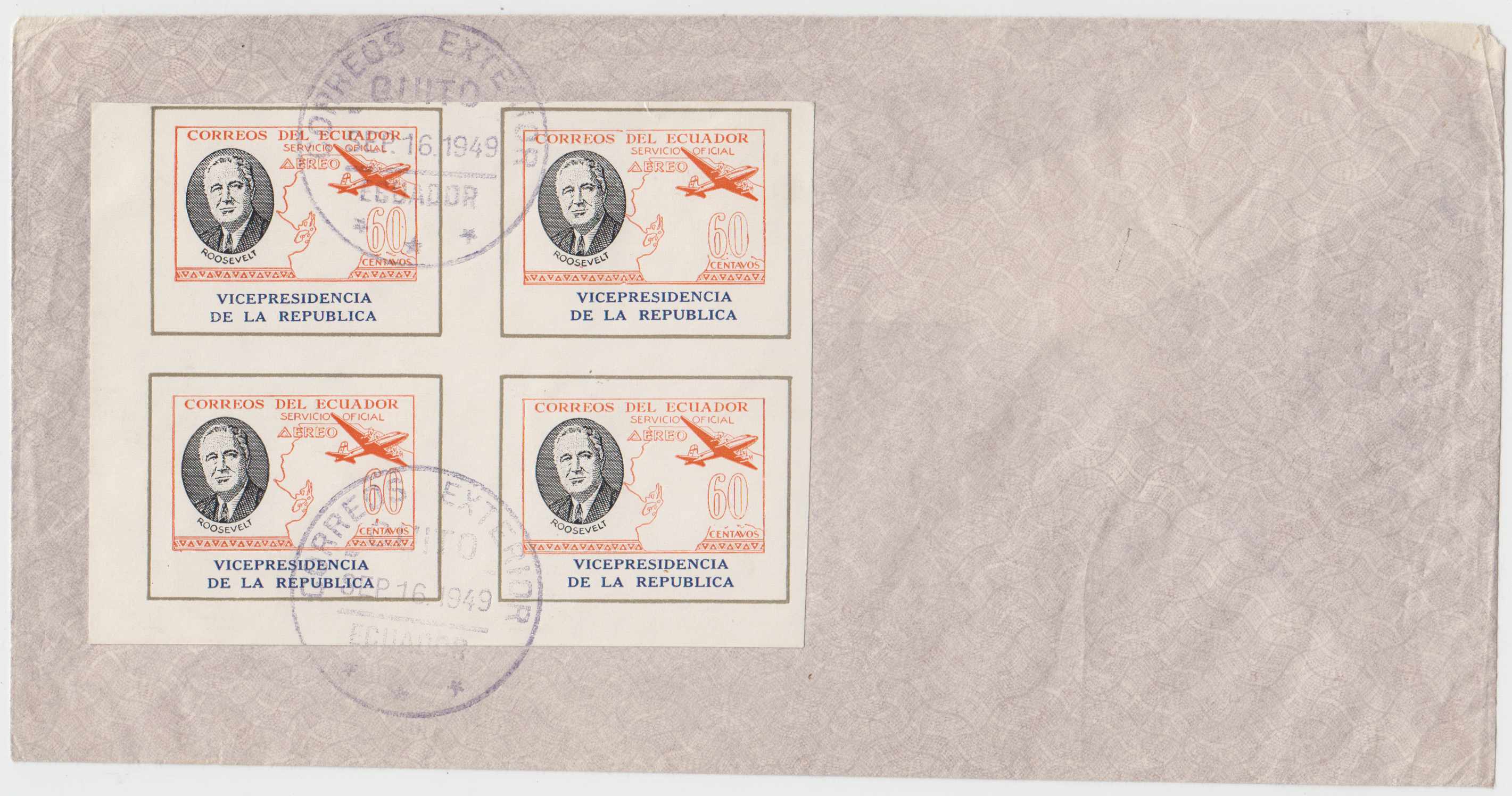 Ecuador 1949 — Sep 16 & 17