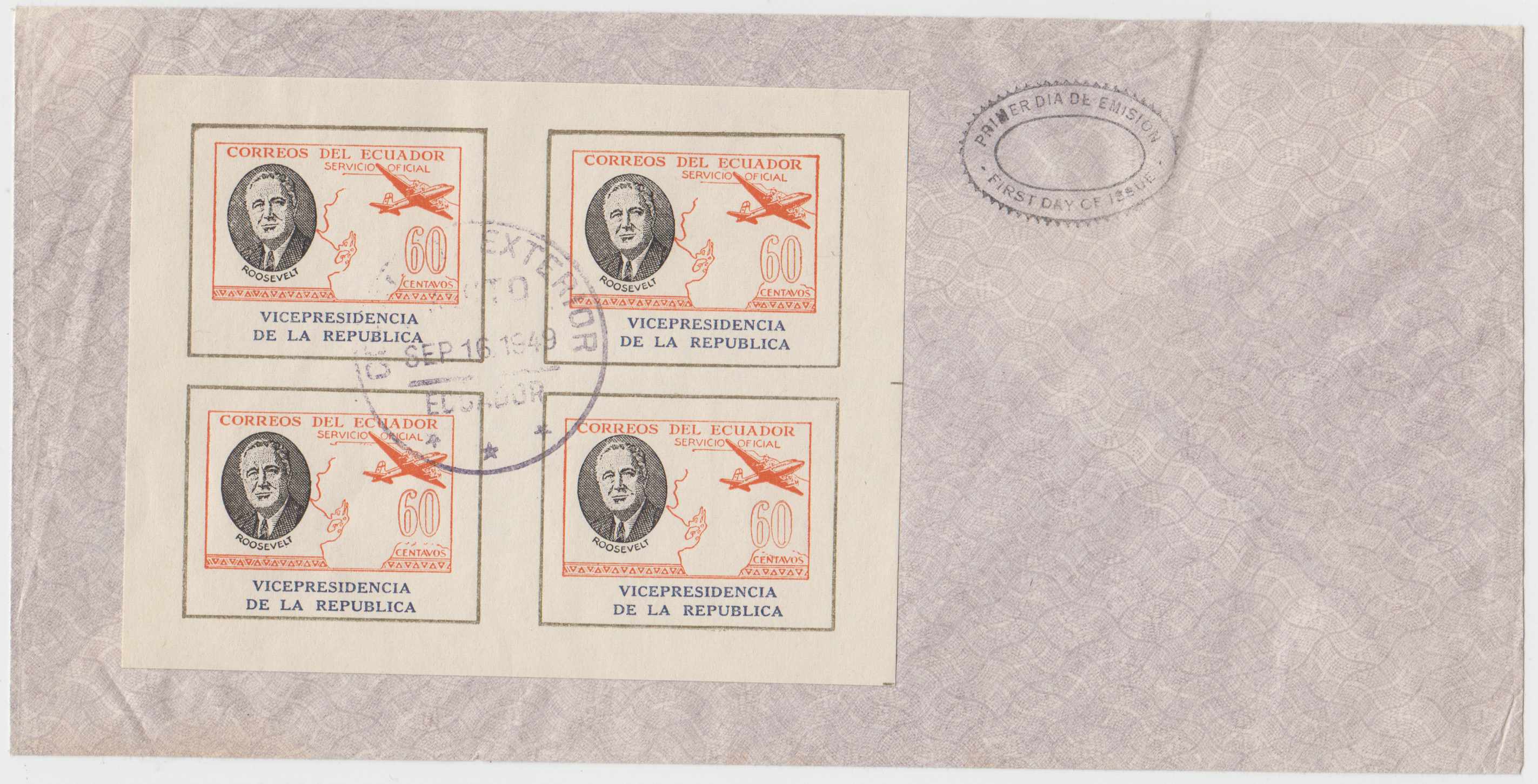 Ecuador 1949 — Sep 16 & 17