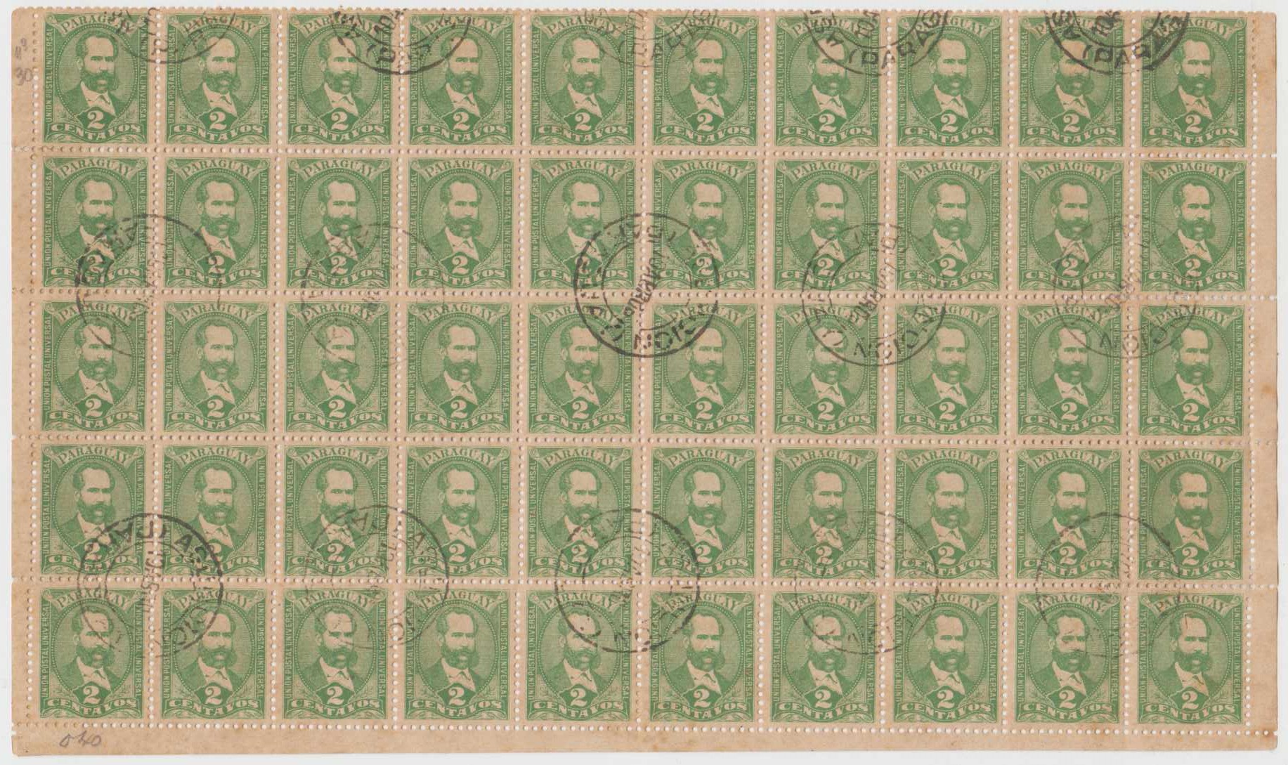 Paraguay 1906 — Scott 33 & 34