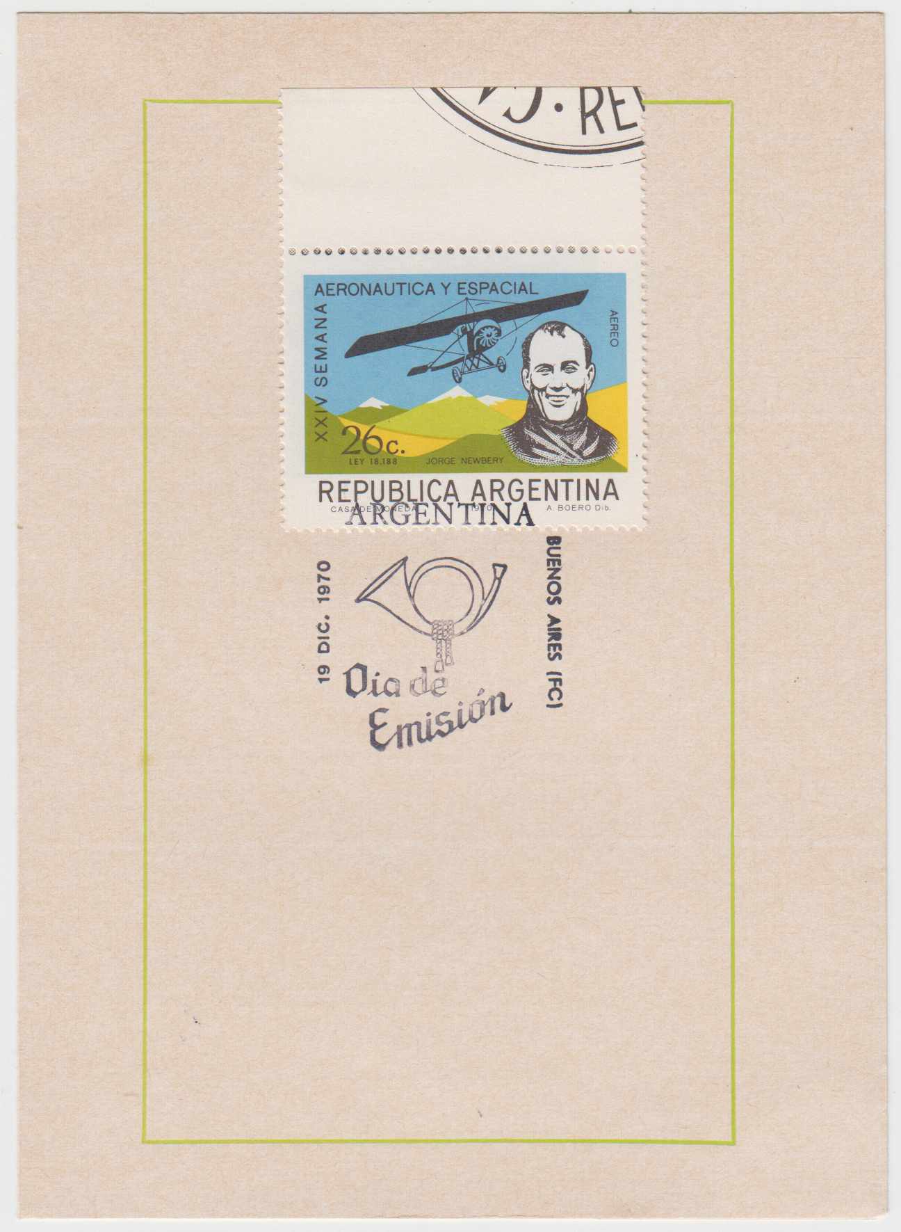 Argentina 1947 — Space & Aeronautic Weeks