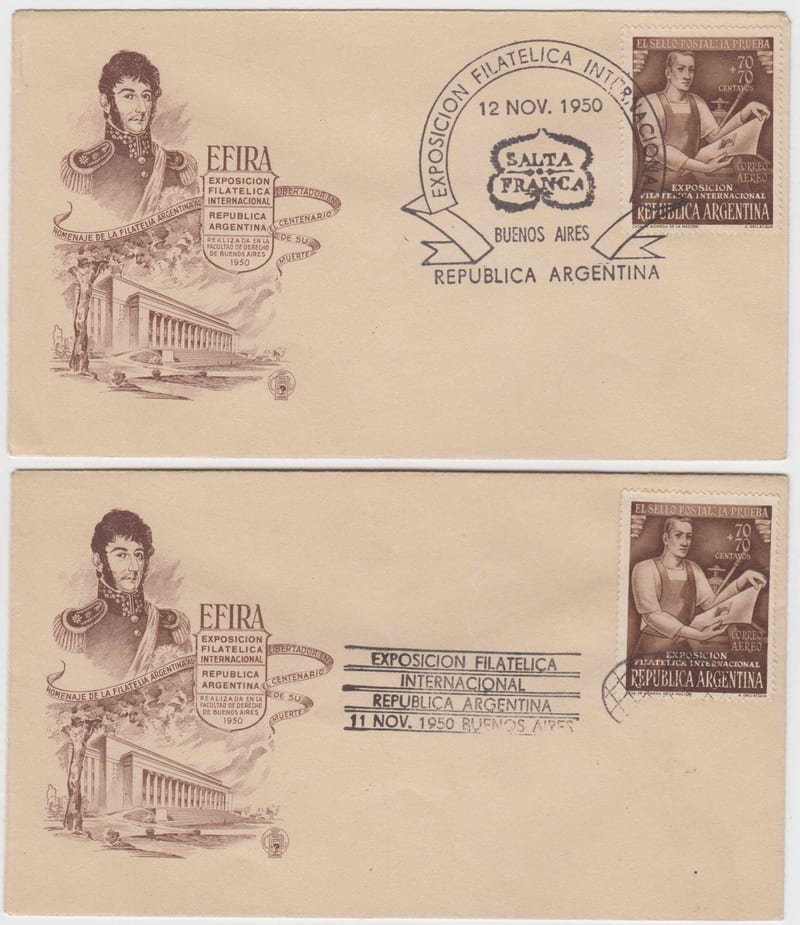 Argentina 1950 — Nov 11