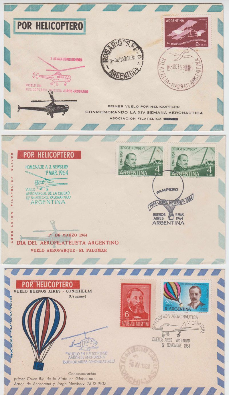 Argentina 1959 — Helicopater Flights