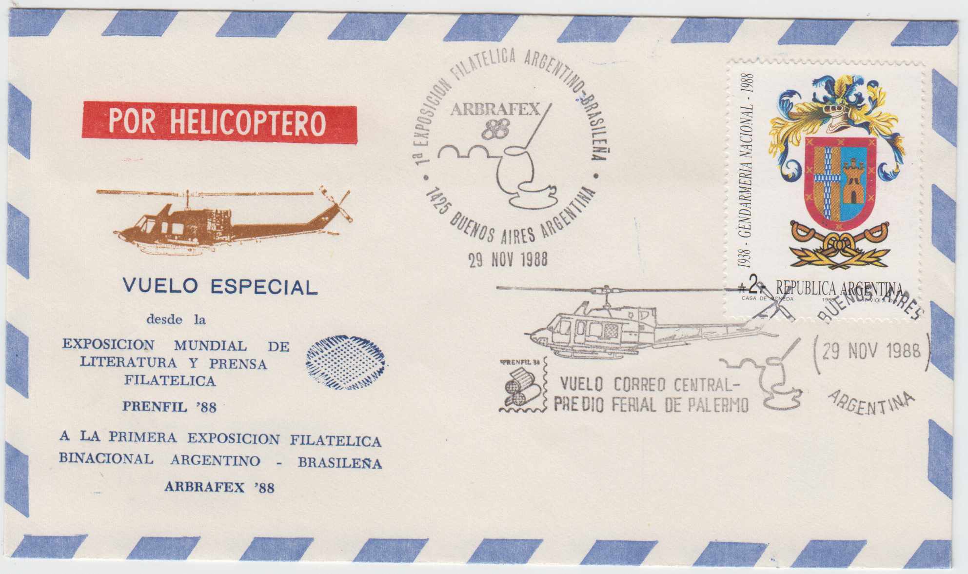 Argentina 1959 — Helicopater Flights
