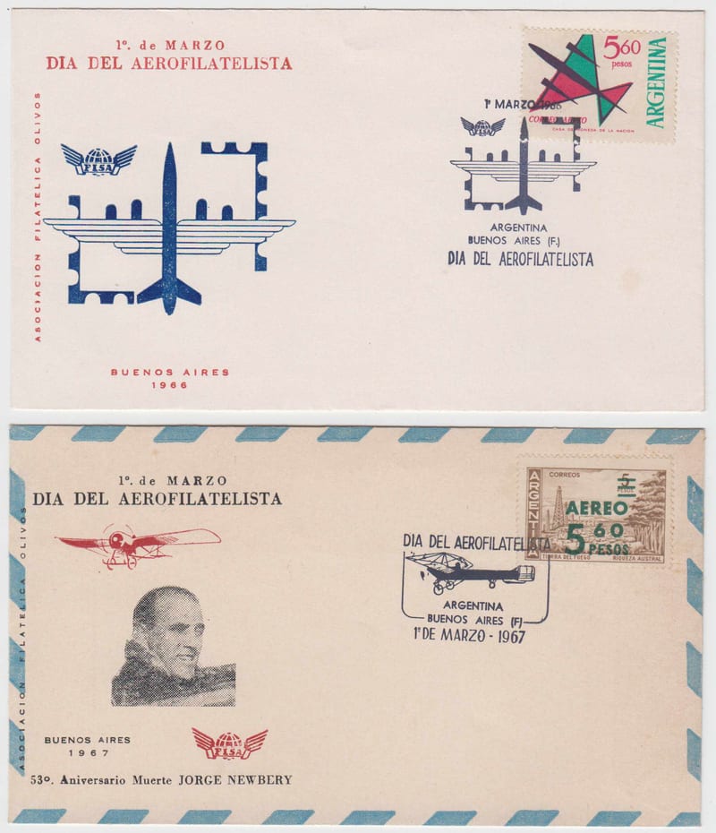 Argentina 1964 — Air Philatelist Day