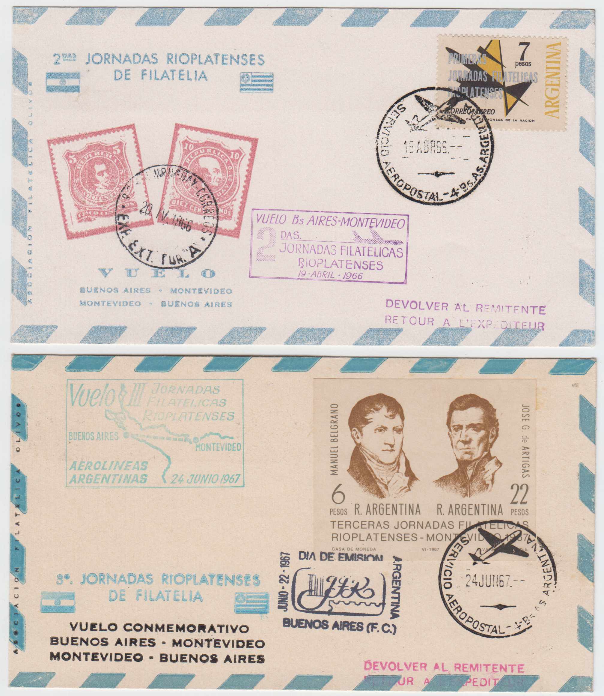 Argentina - Uruguay Philatelic