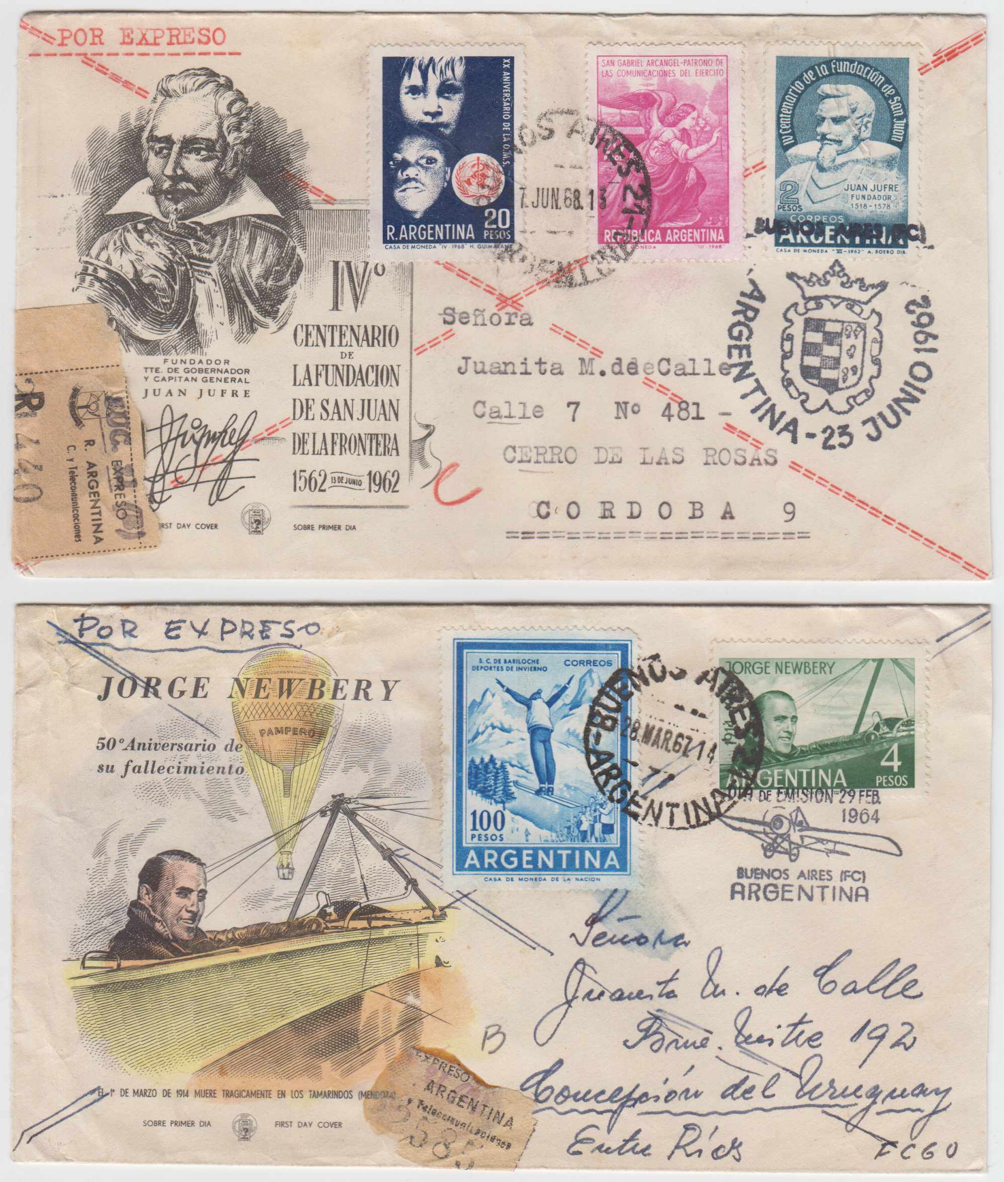 Argentina 1967 — Express Fancy Deco Cover