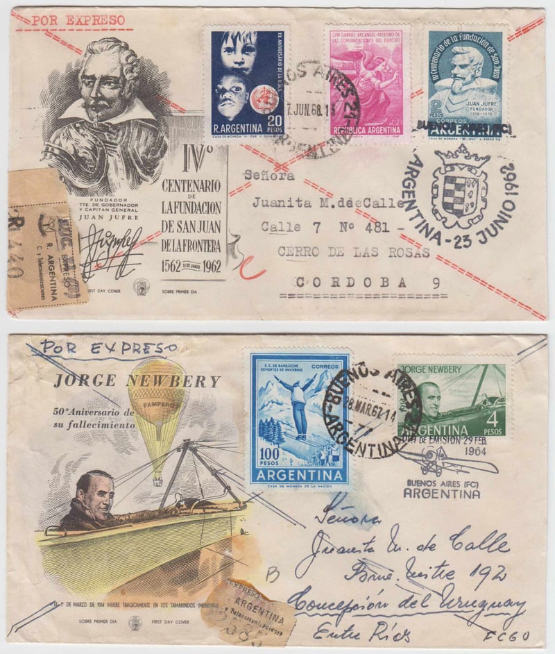 Argentina 1967 — Express Fancy Deco Cover