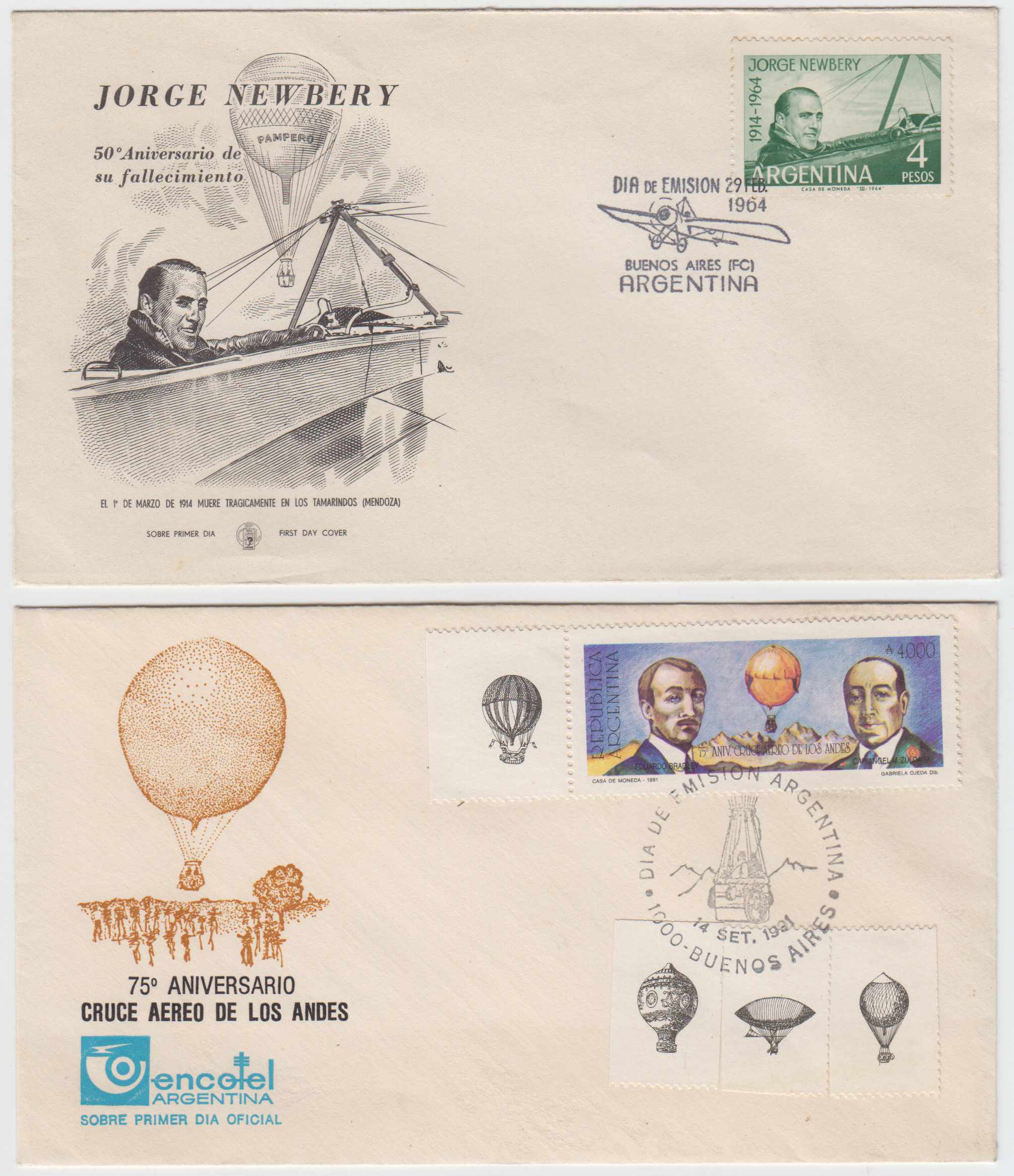 Argentina 1942 — FD Covers