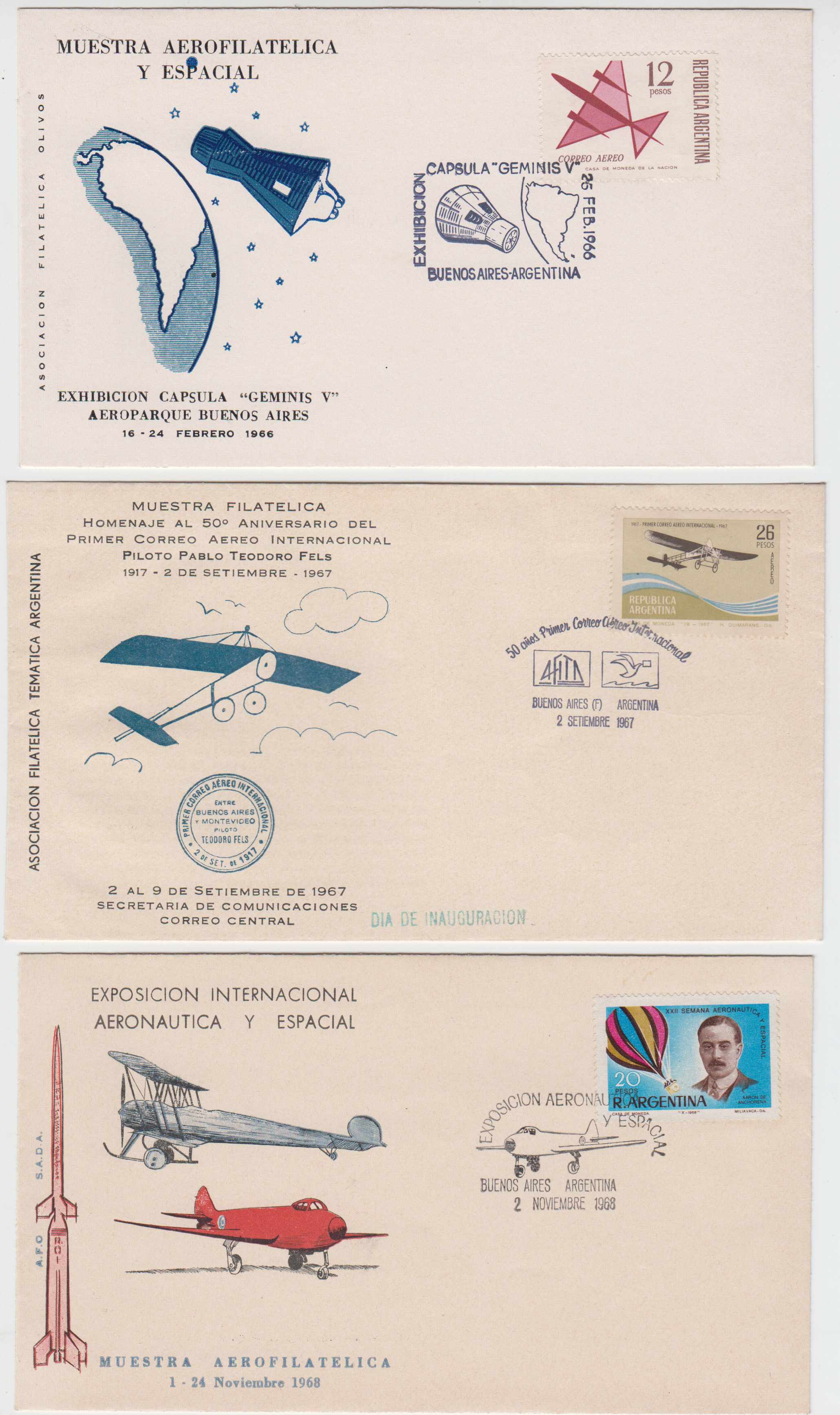 Argentina 1963 — Philatelic Congress, Airpost Shows or Exhibitions