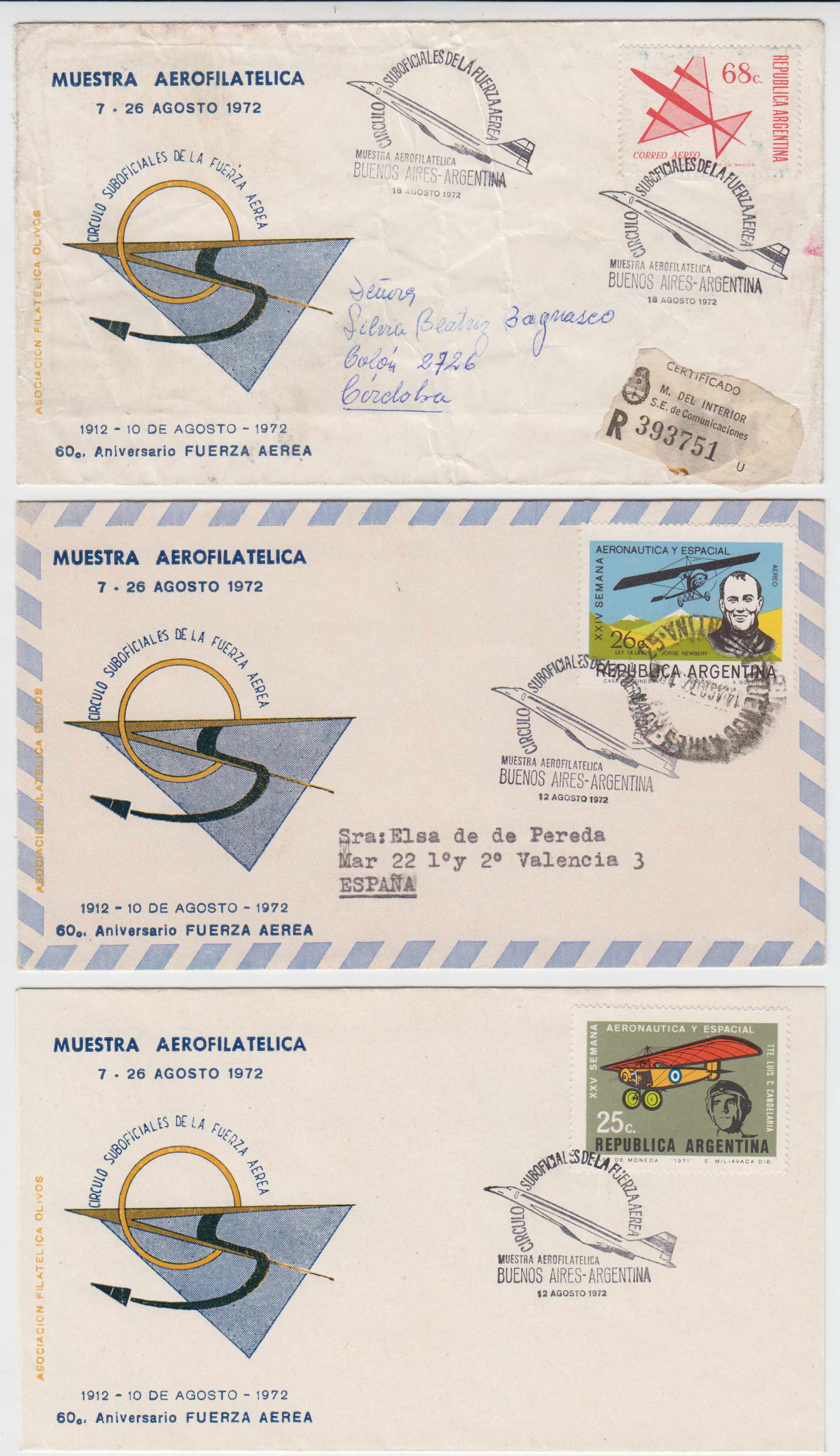 Argentina 1963 — Philatelic Congress, Airpost Shows or Exhibitions