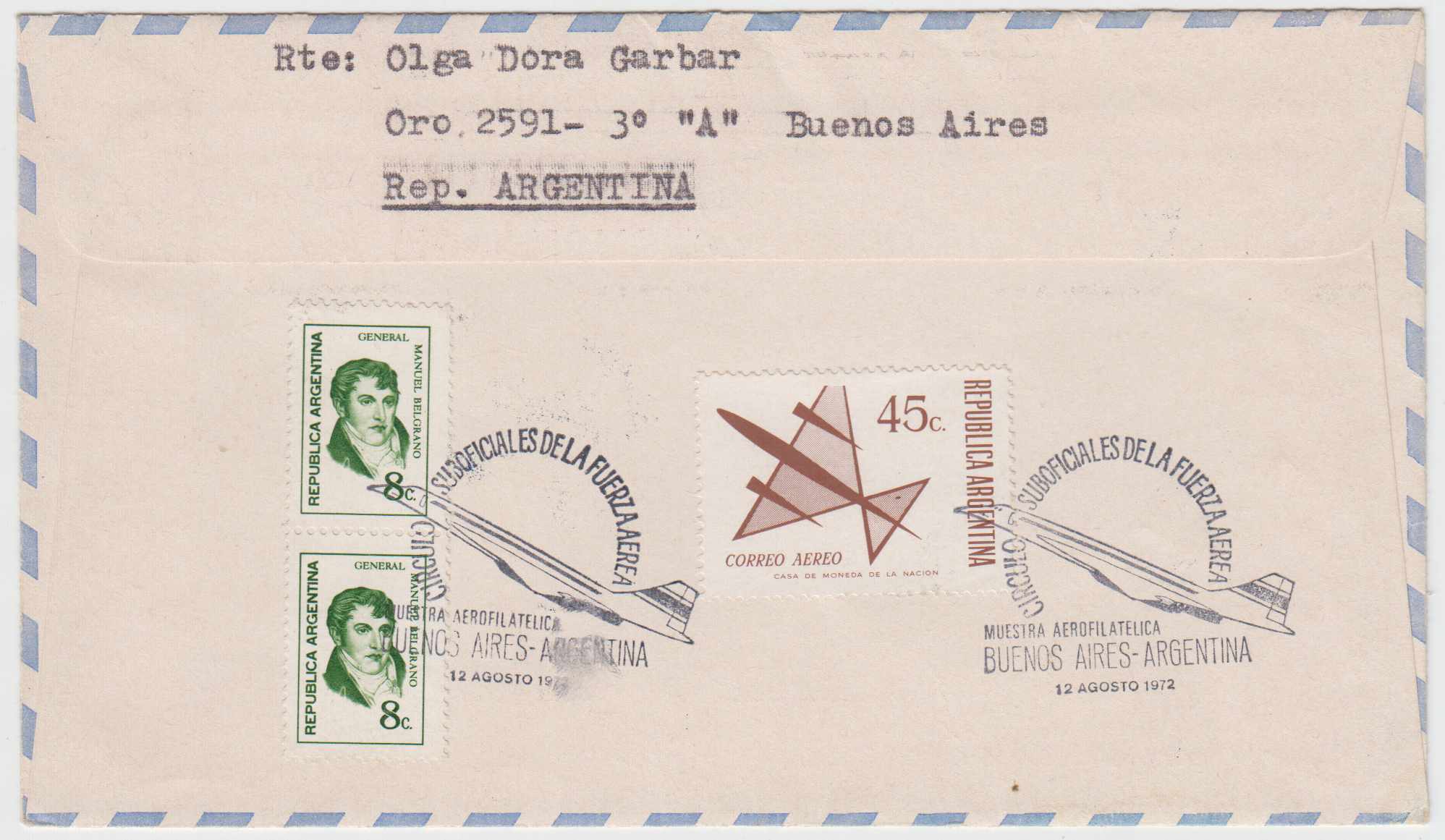 Argentina 1963 — Philatelic Congress, Airpost Shows or Exhibitions