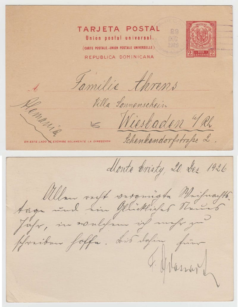 Dominican Republic 1926 — H & G 17