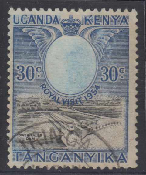 Kenya, Uganda & Tanzania 1954 — Owen Falls Dam