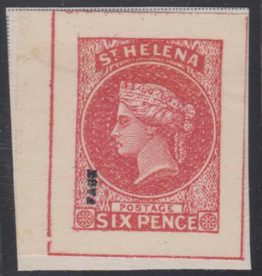 St Helena 1856 — Scott 1