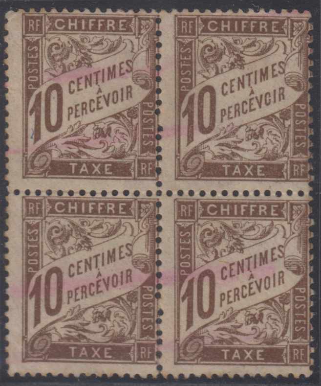 France 1893 — Postage due