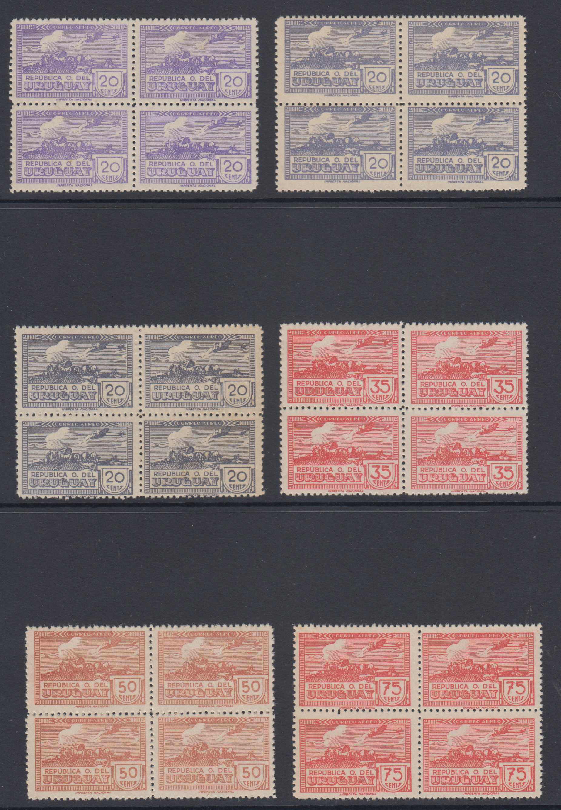 Uruguay 1939 — Planes