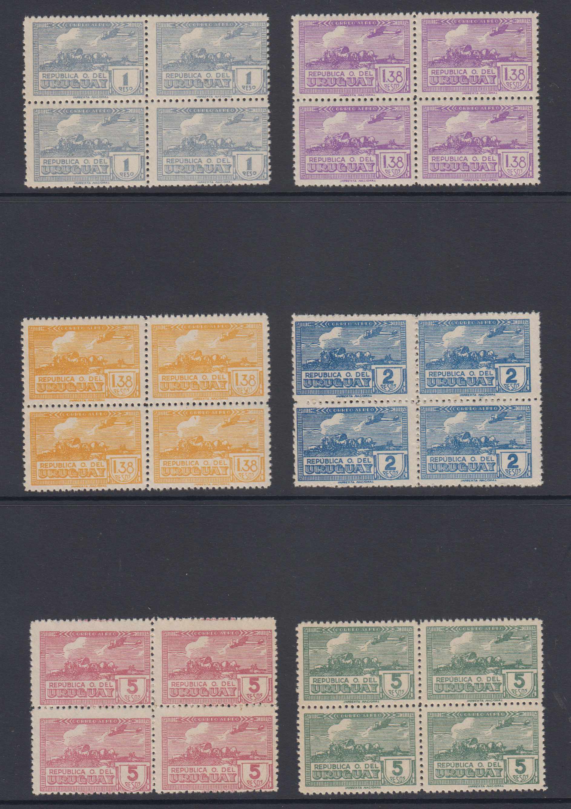 Uruguay 1939 — Planes