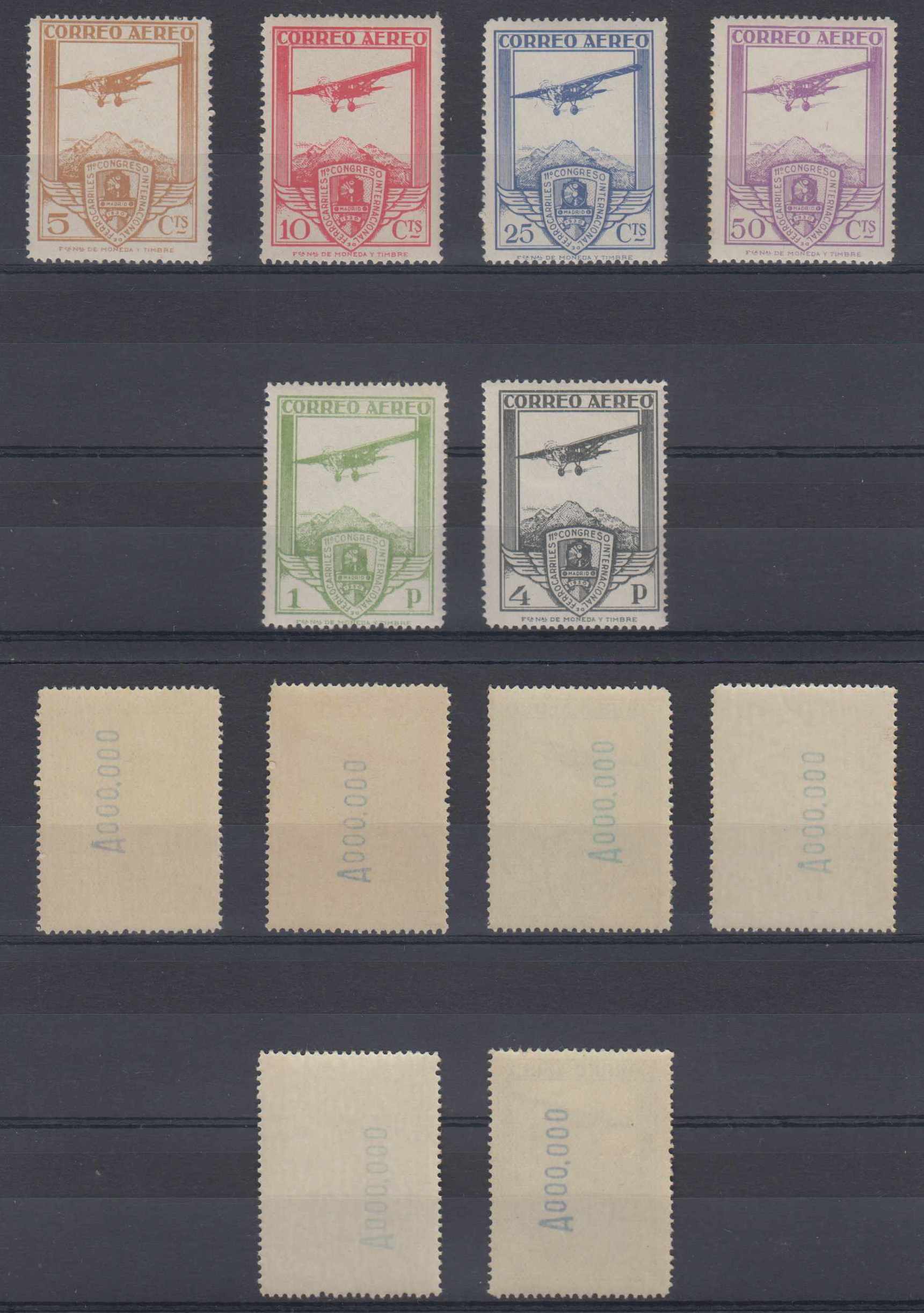 Spain 1930 — Railway