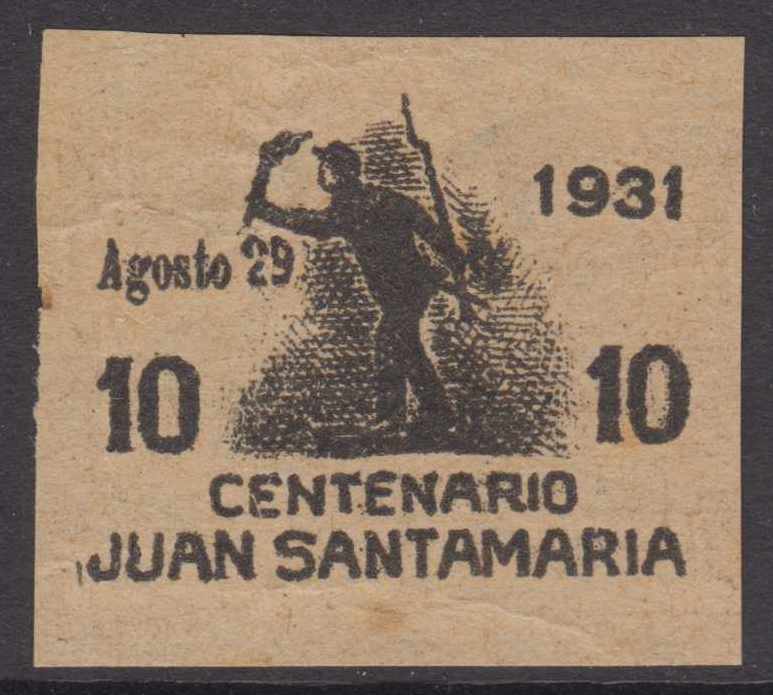 Costa Rica 1931 — Juan Santa Maria