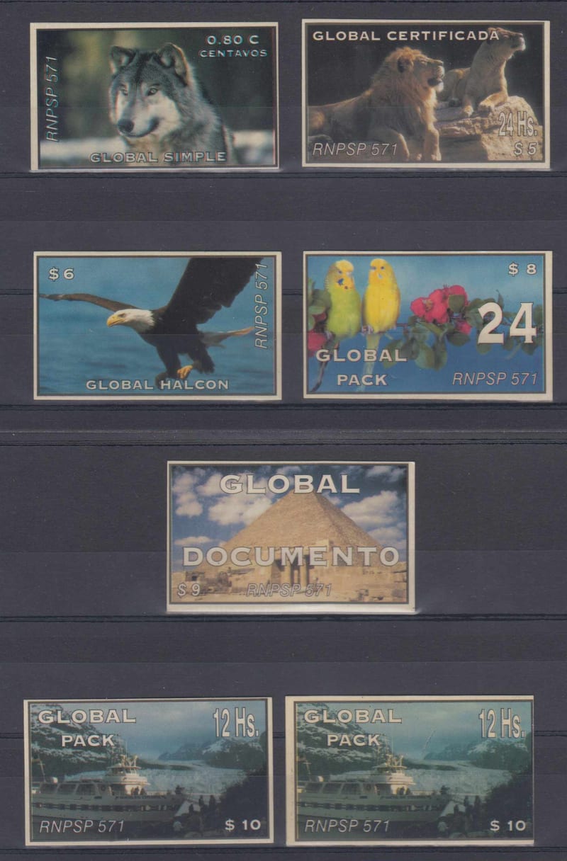 Argentina 1990 — Private post