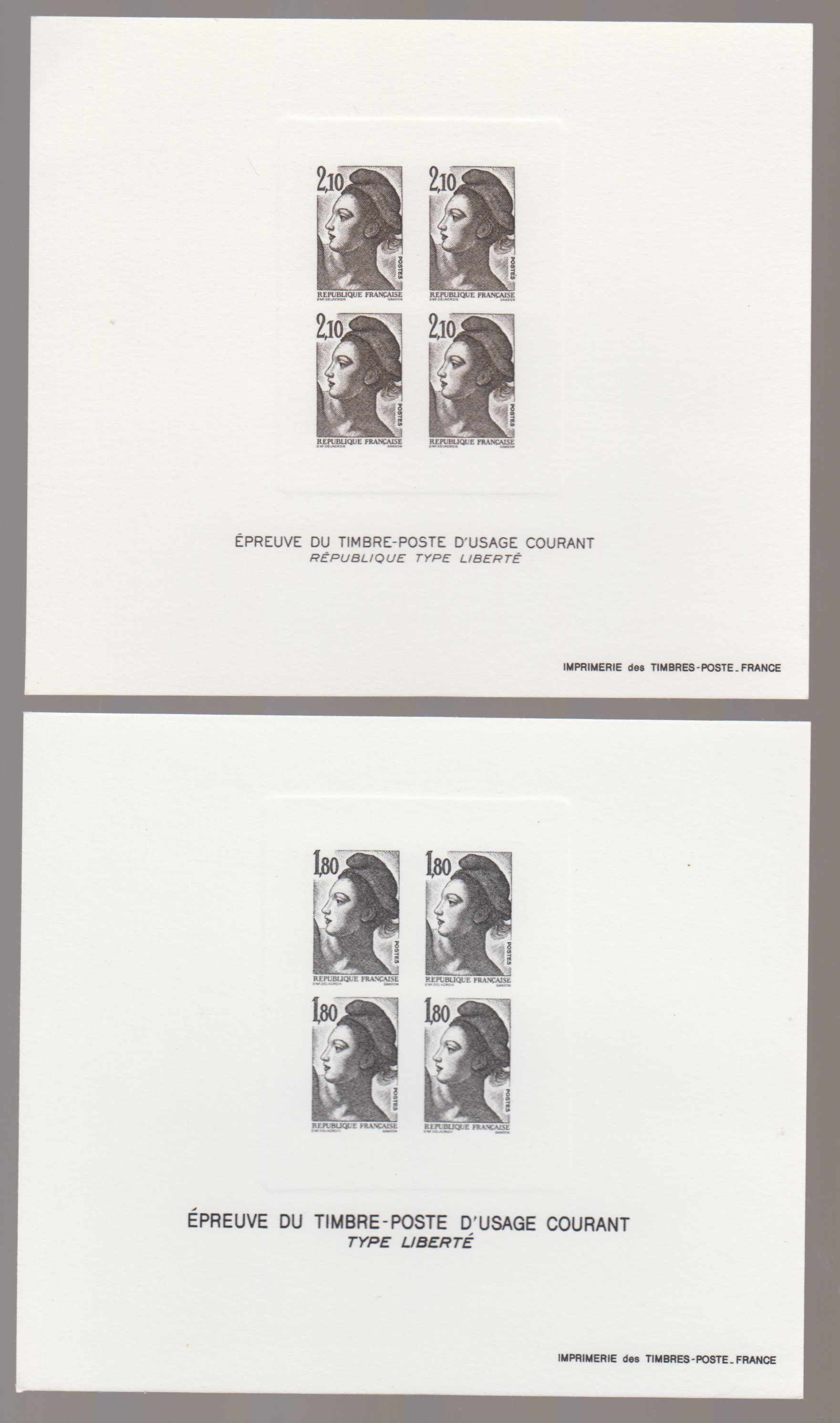 France 1984 — Liberty & carriages