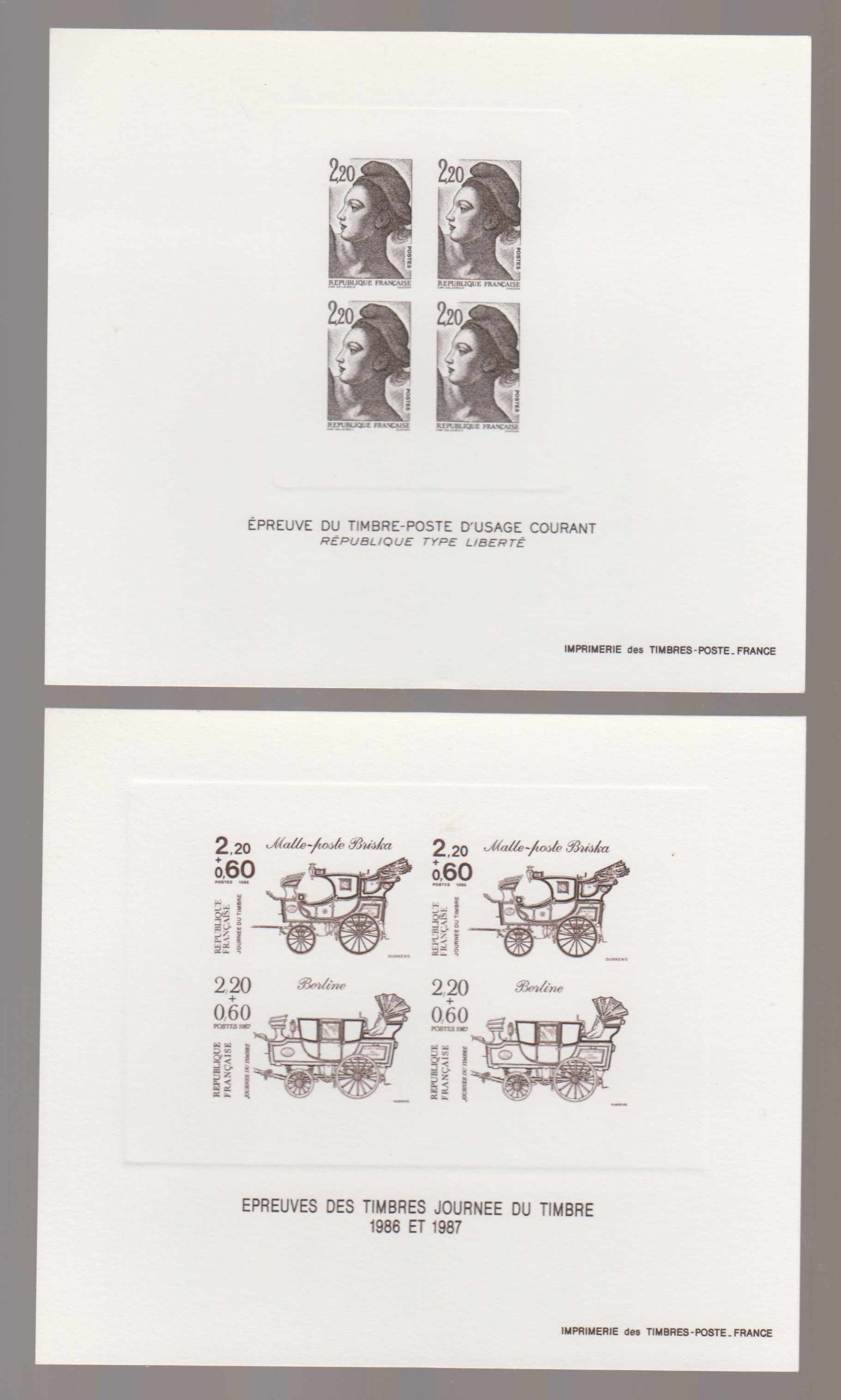 France 1984 — Liberty & carriages
