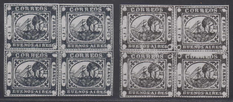 Argentina 1859 — Steamship