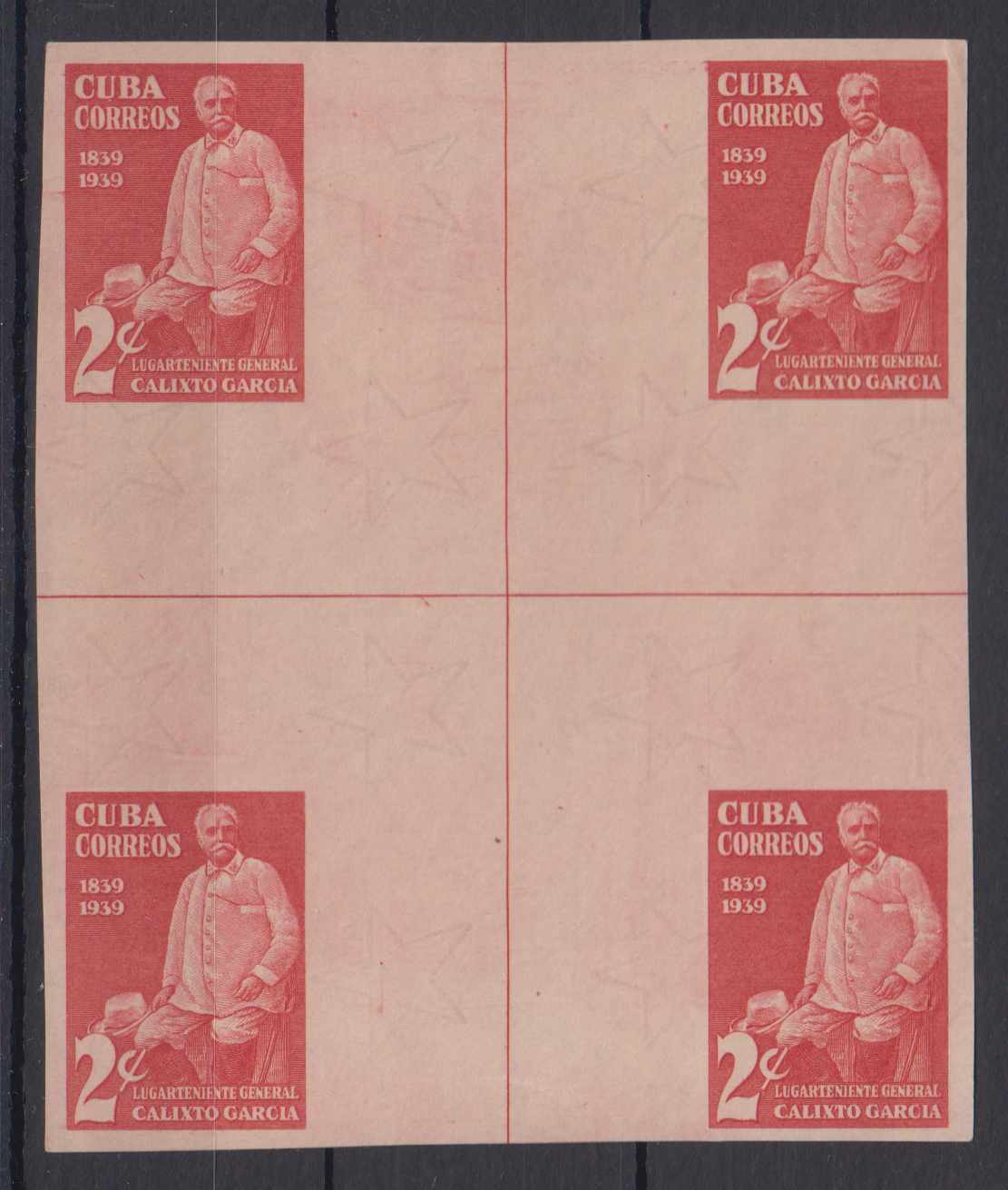 Spain 1939 — General Calixto Garcia