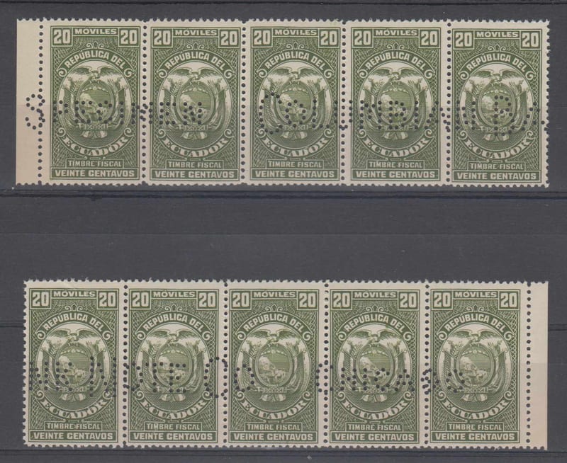 Ecuador 1941 — Revenues