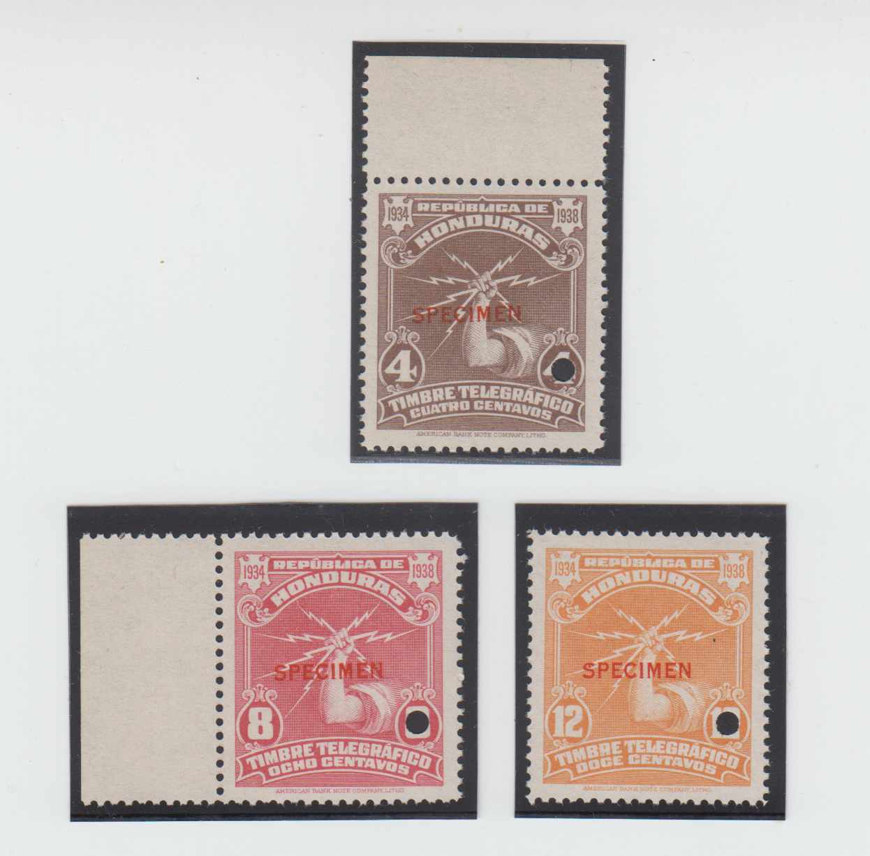 Honduras 1934 — Telegraph