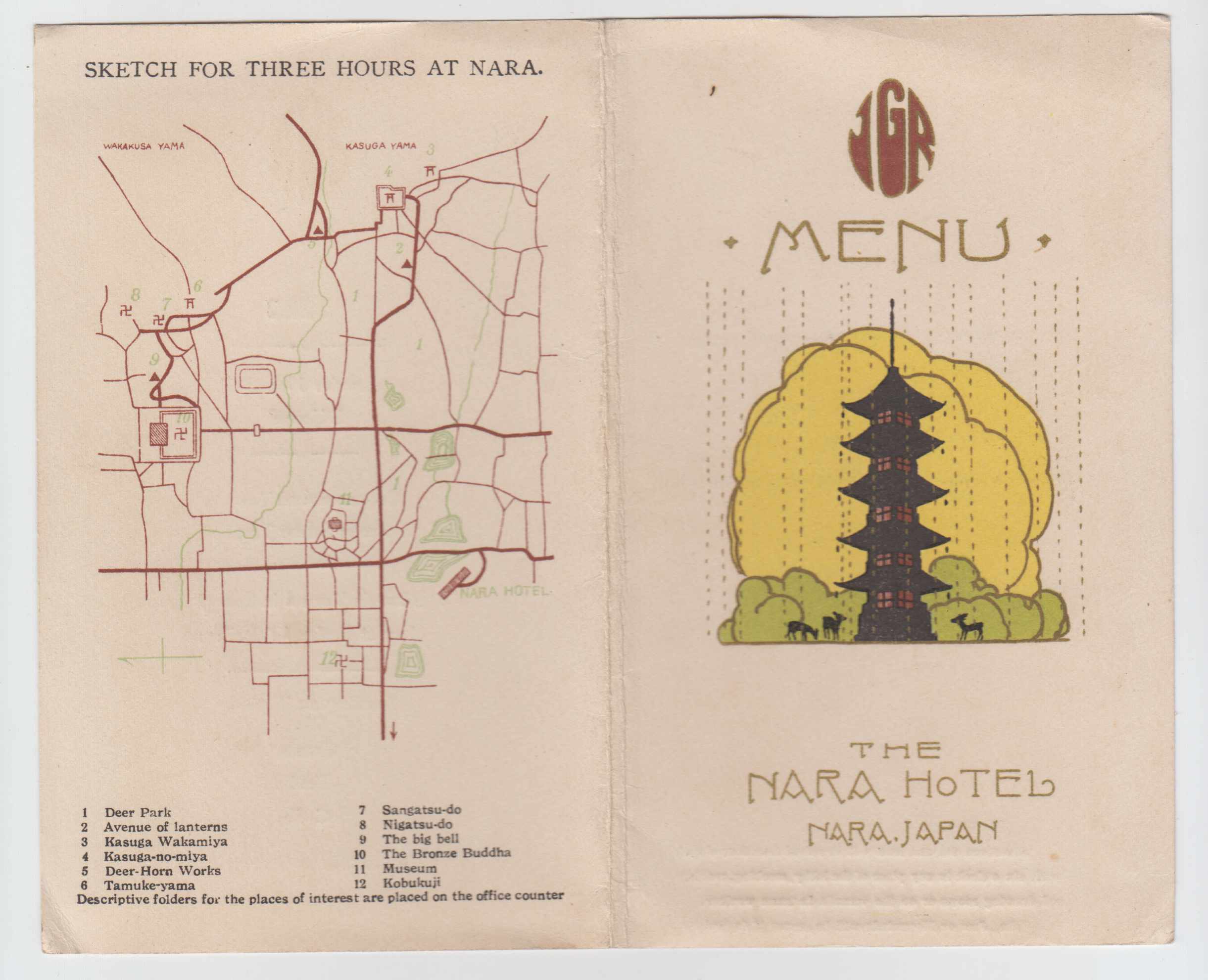 Japan 1927 — The Nara Hotel