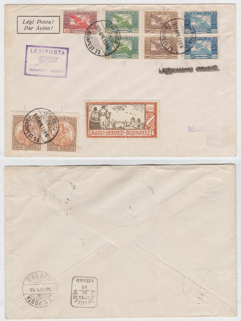 Hungary 1925 — April 13