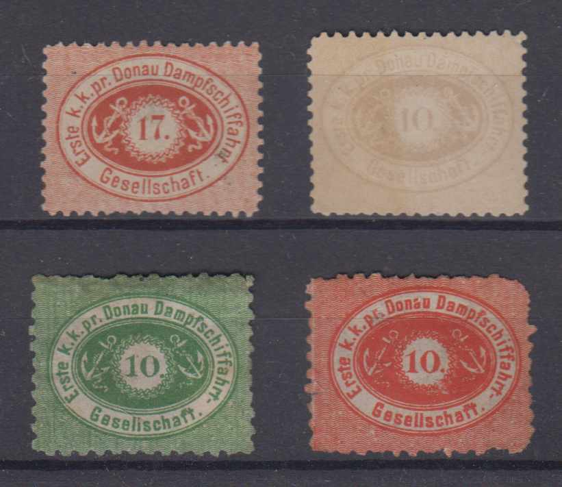 Austria 1866 — Danube Steam Naviation Company