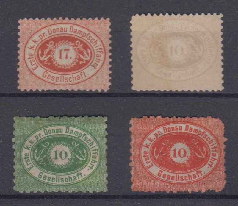 Austria 1866 — Danube Steam Naviation Company
