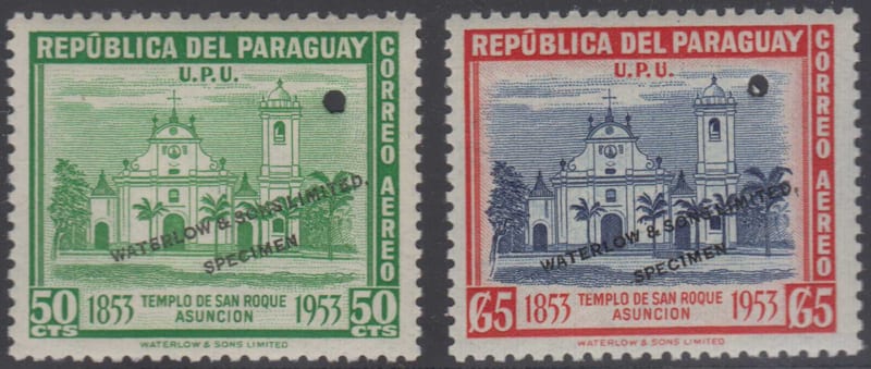 Paraguay 1954 — San Roque Church