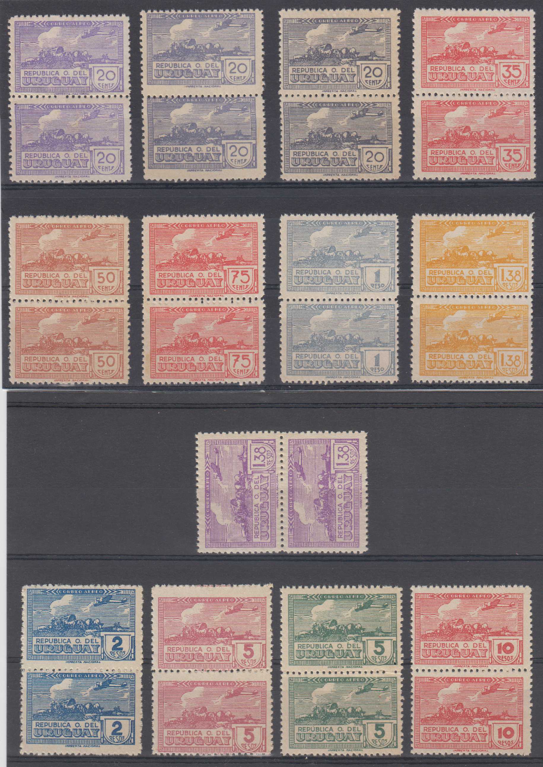 Uruguay 1939 — Planes
