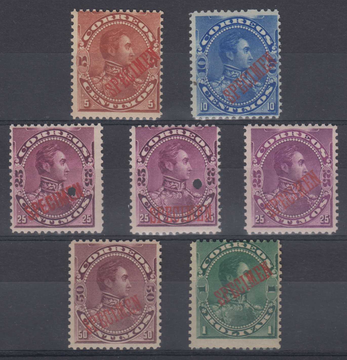 Venezuela 1893 — Bolivar issue