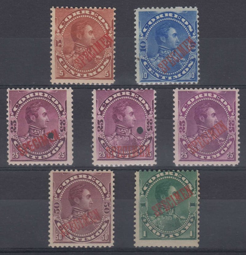 Venezuela 1893 — Bolivar issue