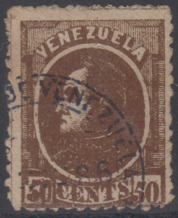 Venezuela 1880 — Bolivar