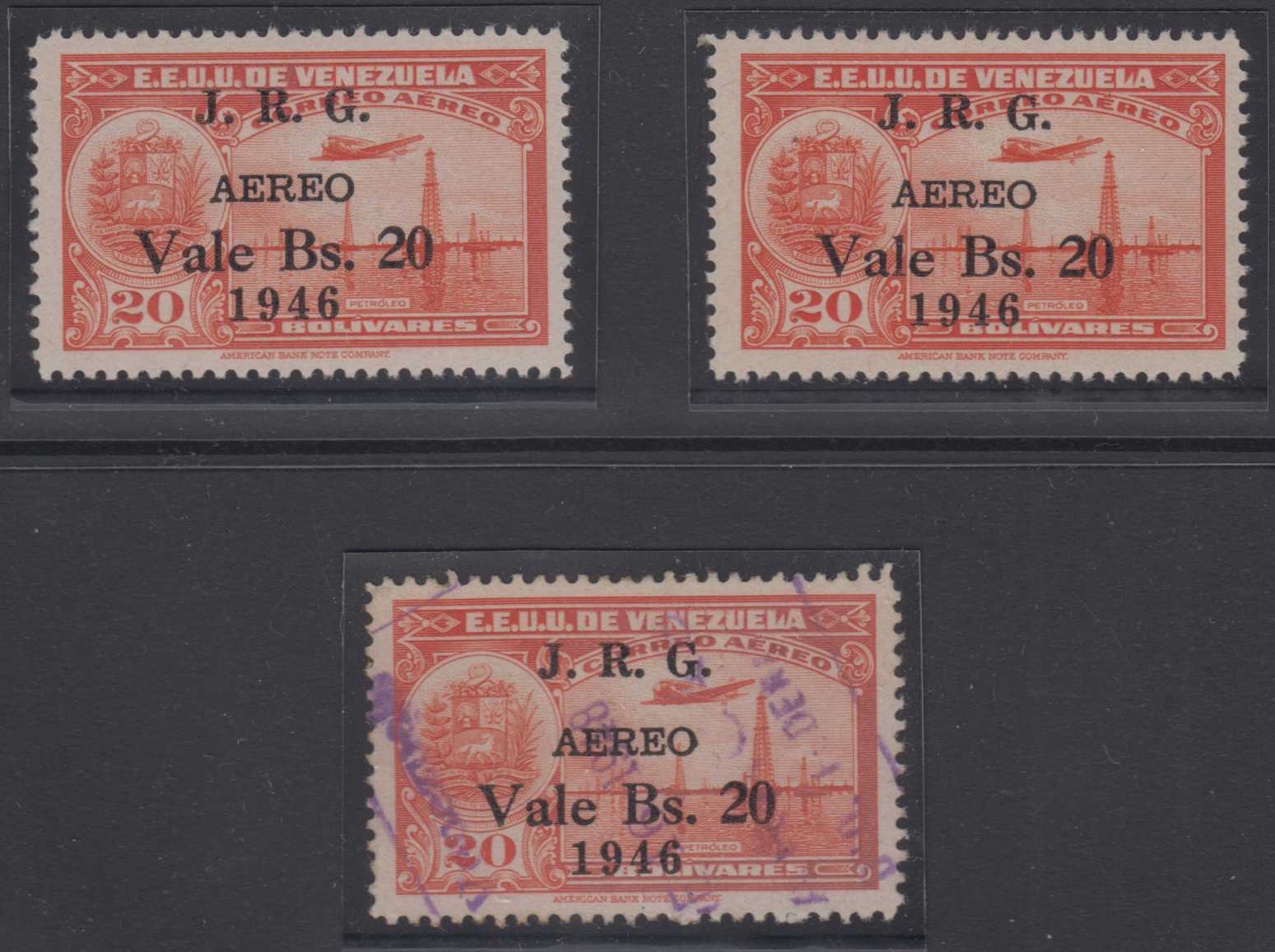Venezuela 1947 — Scott C227
