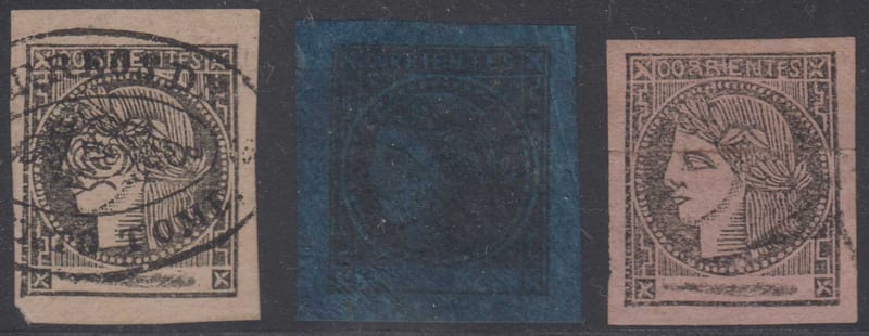Argentina 1860 — Scott 5-7