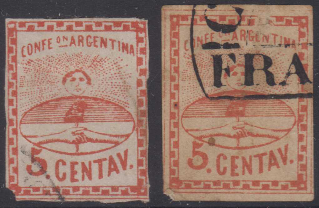 Argentina 1860 — Confederation