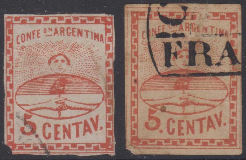 Argentina 1860 — Confederation