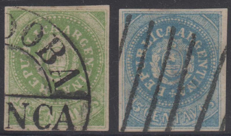 Argentina 1862 — Coat of Arms