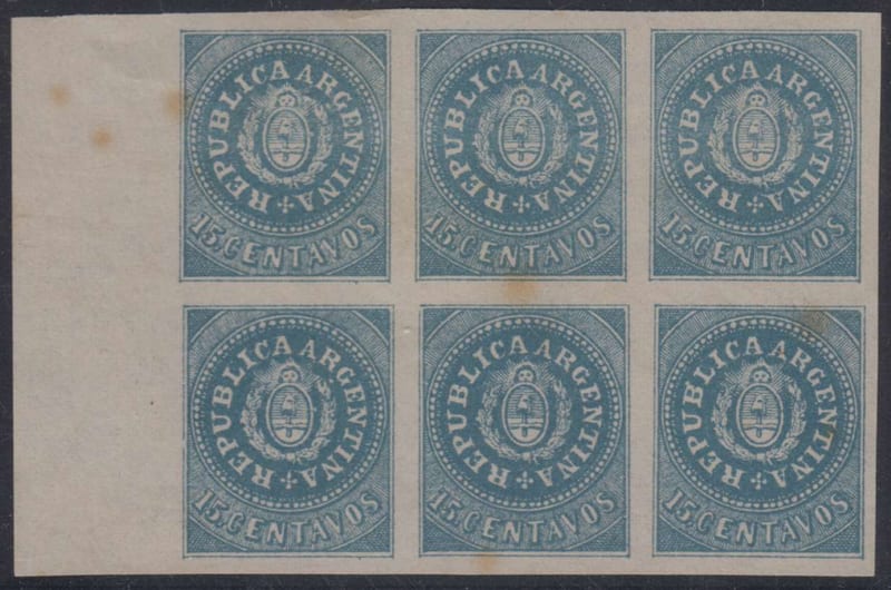Argentina 1862 — Coat of Arms